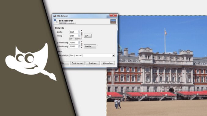 Gimp Bildgröße ändern