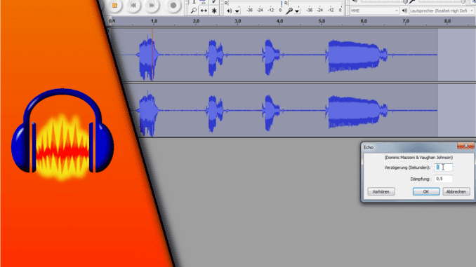 Audacity Echo einfügen