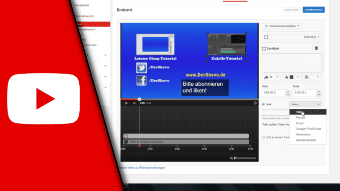 Youtube Anmerkungen