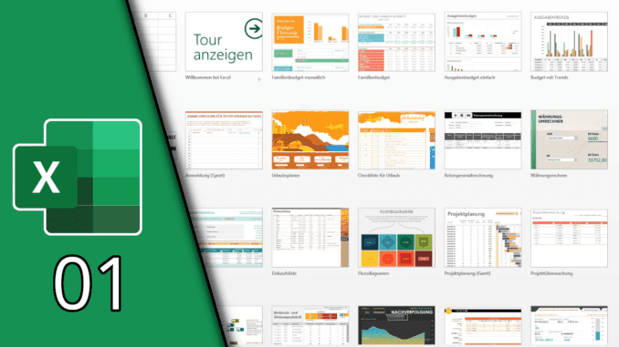 Excel lernen 01