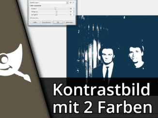 Gimp auf zwei Farben reduzieren