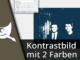 Gimp auf zwei Farben reduzieren