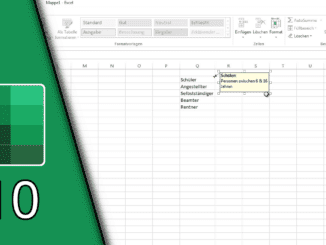 Excel Blattschutz