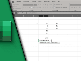 Excel Summe