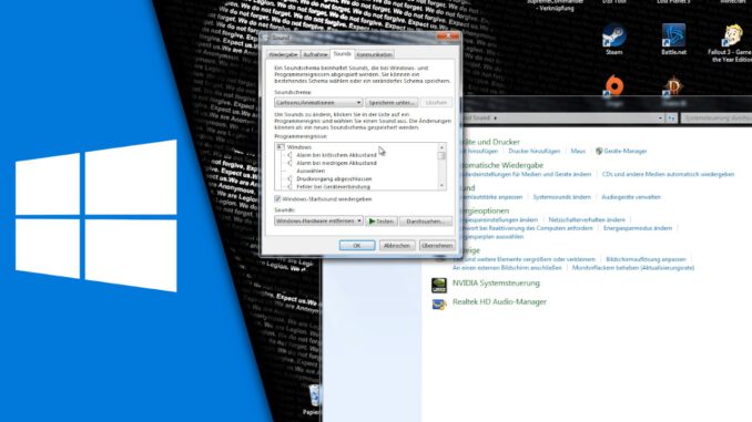 Windows Start Sound ändern