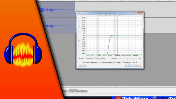 Audacity Funkgerät Effekt