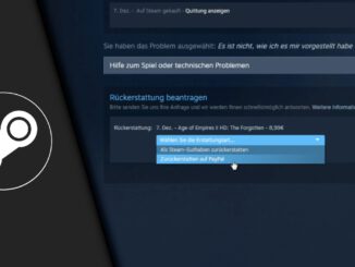 Steam Spiel zurückgeben