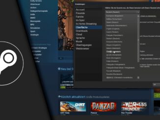 Steam Sprache ändern