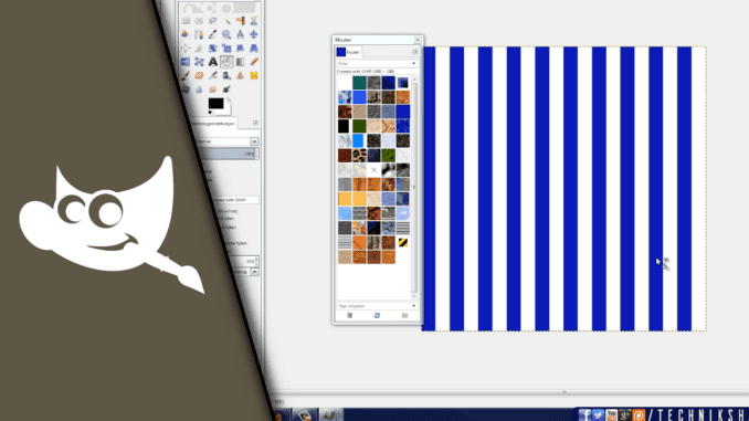 Gimp Muster hinzufügen