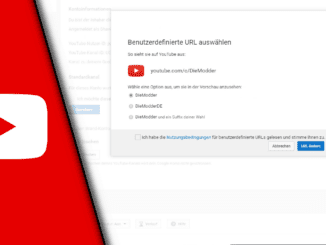 Youtube URL ändern