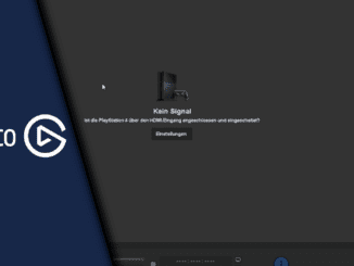 elgato Aufnahme Kein Signal