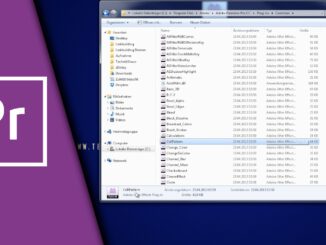 Adobe Premiere Plugin installieren