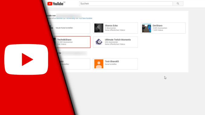 Zweiten Youtube Kanal erstellen 2020