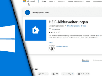 HEIC Dateien in Winwos 10 öffnen