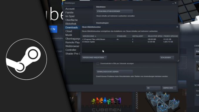 Steam erkennt installierte Spiele nicht mehr