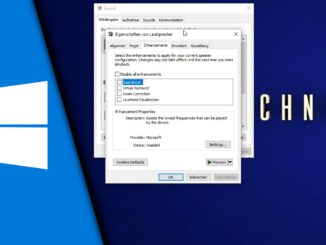 Windows 10 Sound Enhancements