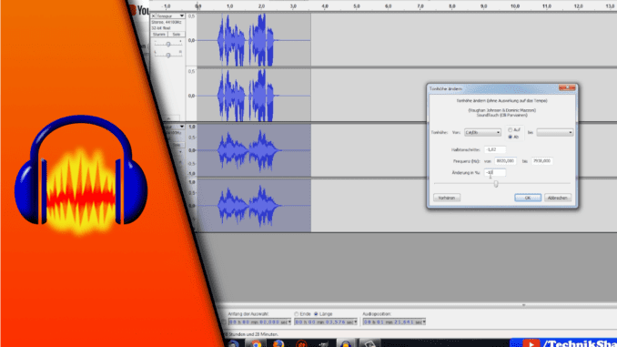 Audacity Roboterstimme