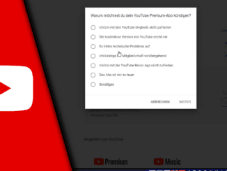 Youtube Premium kündigen