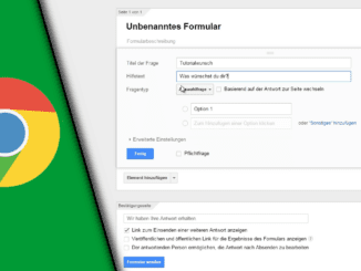 Google Formular erstellen