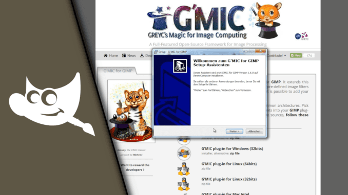 Gimp Plugin installieren