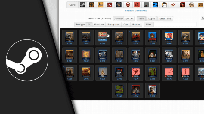 Steam Inventar Wert