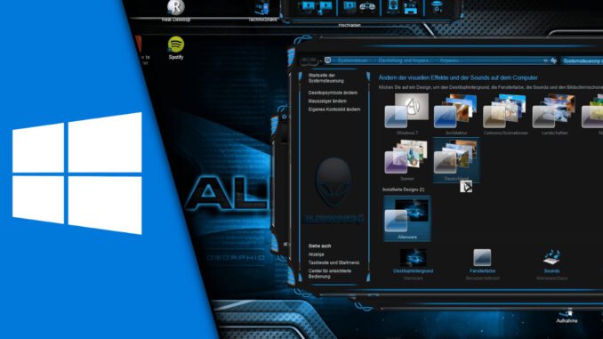 Windows 7 Design ändern