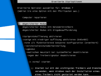 Windows 7 abgesicherter Modus