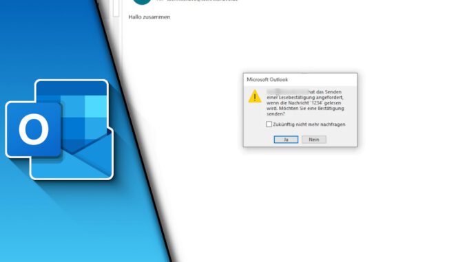 Outlook Lesebestätgung anfordern