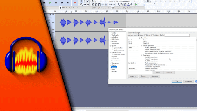 Audacity Shortcuts