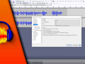 Audacity Sprache ändern