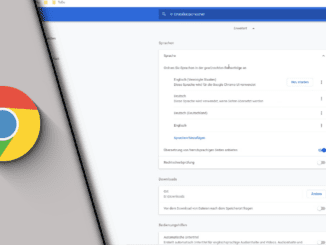Chrome Sprache ändern