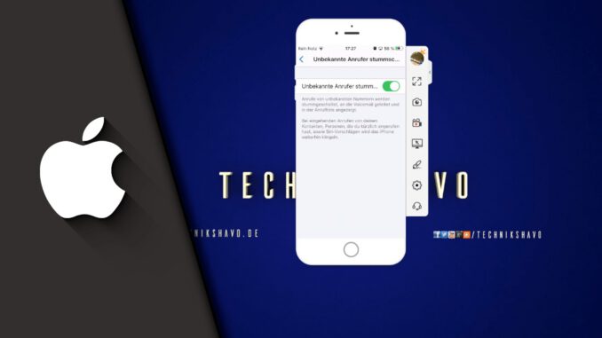 Anonym Anrufe blockieren iPhone