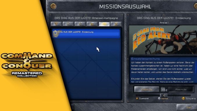 Command and Conquer Ameisen Mission Command and Conquer Ameisen Mission