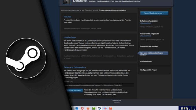 Steam Trade URL