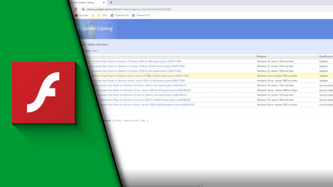 Adobe Flash Player installieren