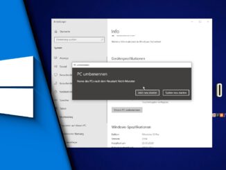 Windows 10 Computername ändern