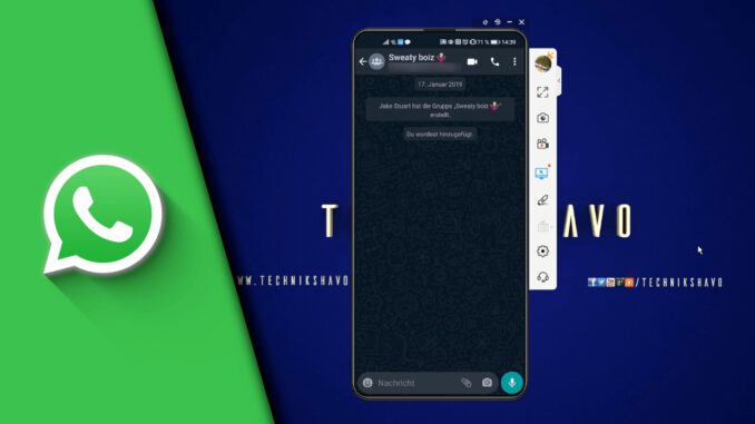 Dark Mode Whatsapp Android aktivieren