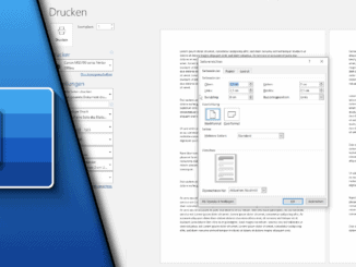 Word randlos drucken