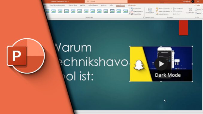 Youtube Video in Powerpoint einbinden