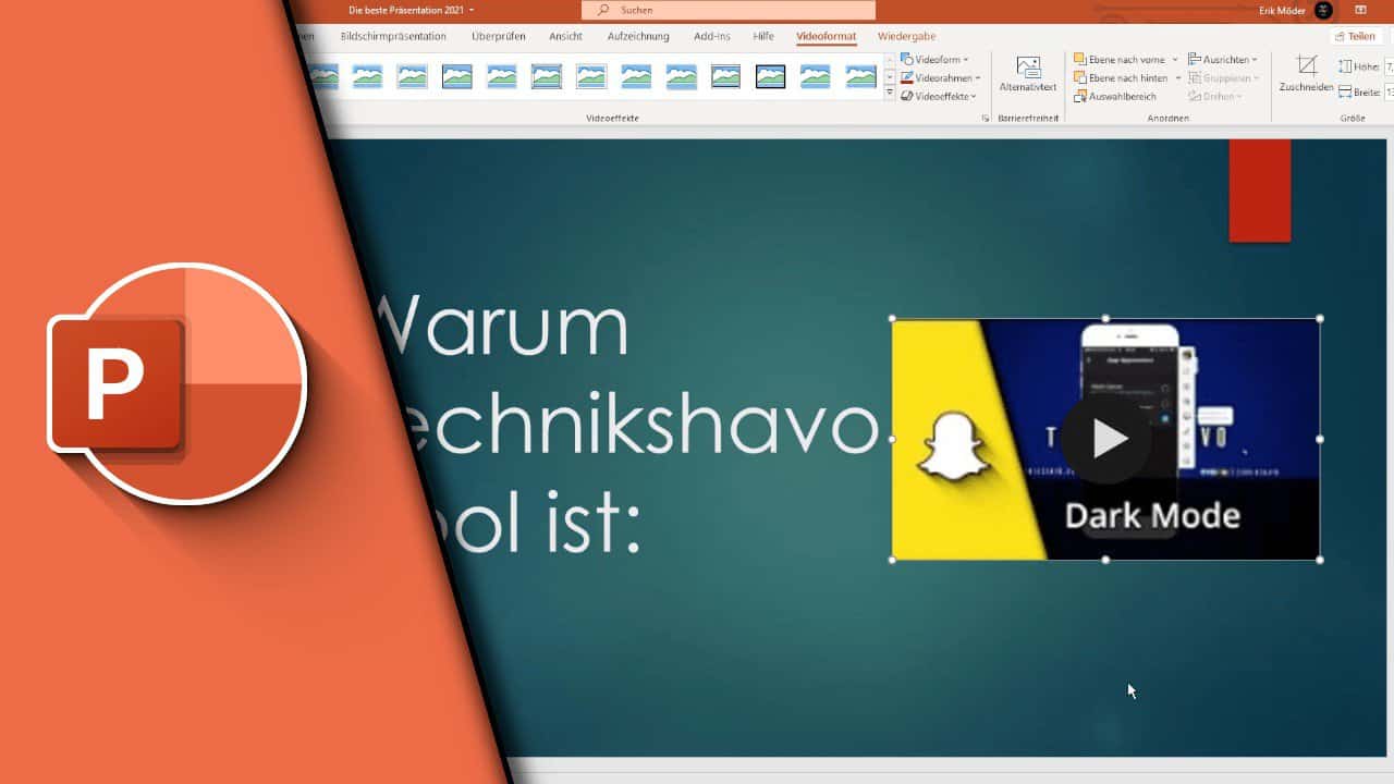Youtube Video in Powerpoint einbinden Technikshavo Tutorials mit