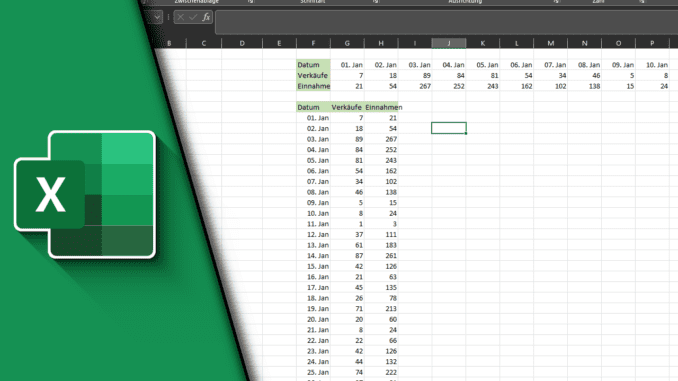 Excel transponieren