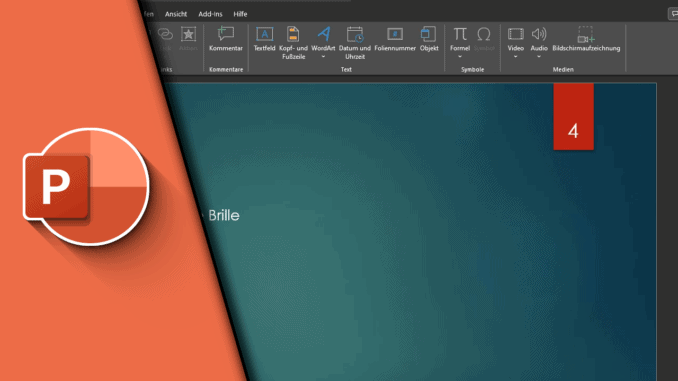 PowerPoint Seitenzahl einfügen