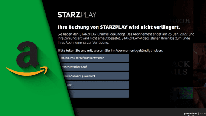 Starzplay kündigen