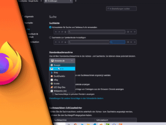 Suchmaschine ändern Firefox