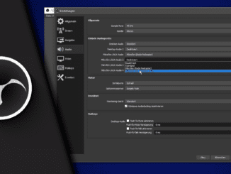 OBS Mikrofon einstellen
