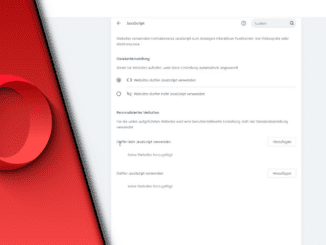 Opera Javascript aktivieren