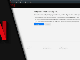 Netflix kündigen