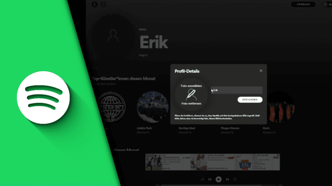 Spotify Namen ändern