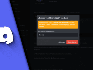 Discord Server löschen