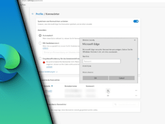 Edge Passwörter anzeigen